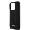 DKNY DKHCP15L3DRPWK iPhone 15 Pro6.1 czarny/black hardcase 3D Rubber Repeat Pattern